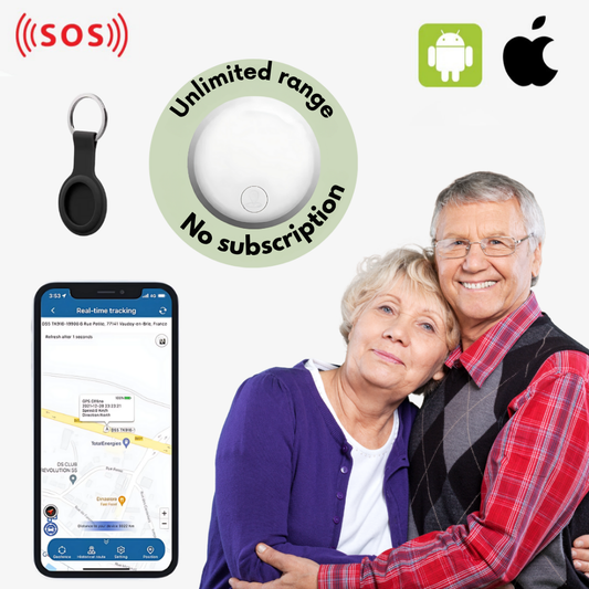 Senior GPS Tracker – No Subscription | Precise Location & Safety Alerts (Android / iOS)