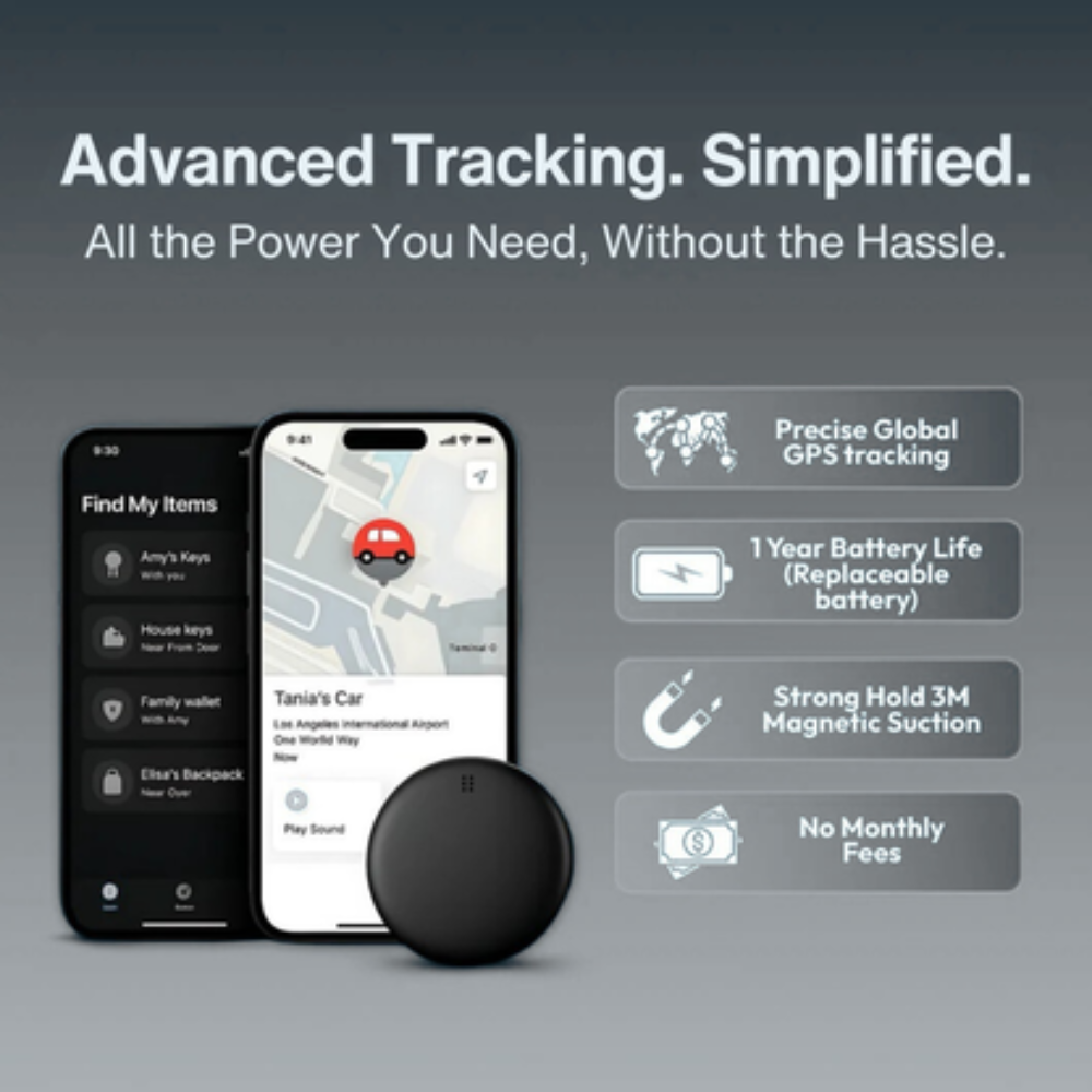 GPS Tracker – No Subscription | Real-Time Location for Android & iOS