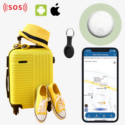 GPS Luggage Tracker – No Subscription | Real-Time Tracking for Travel