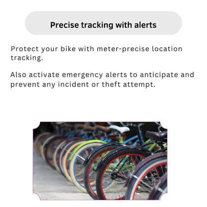 GPS Bike Tracker – No Subscription | Real-Time Tracking for Android & iOS