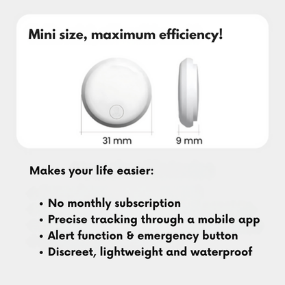 GPS Luggage Tracker – No Subscription | Real-Time Tracking for Travel